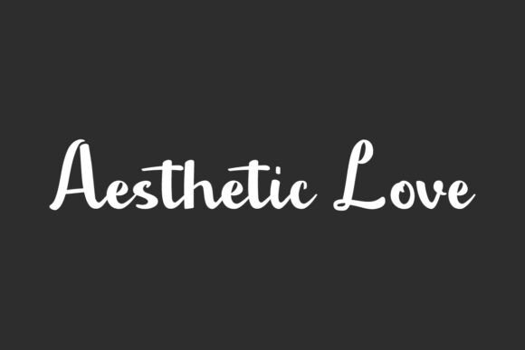 Aesthetic Love Font Review: A Script That Speaks to the Soul