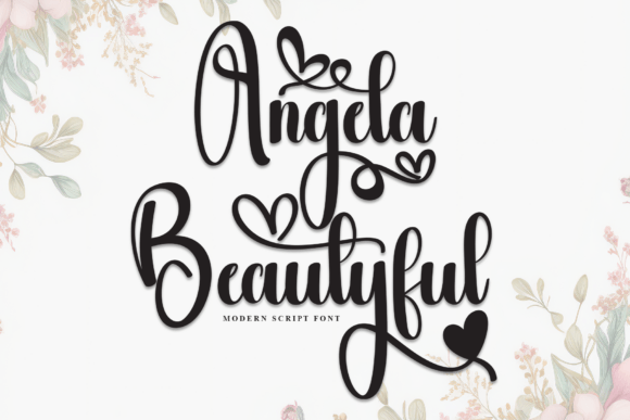 Angela Beautyful: The Font That Elevates Your Brand