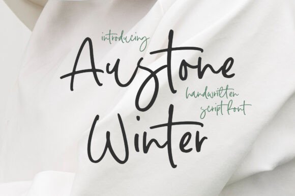 Austone Winter: A Script Font with Warmth and Modern Grace