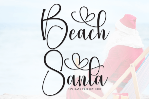 Beach Santa: A Playful Script Font for Web Design