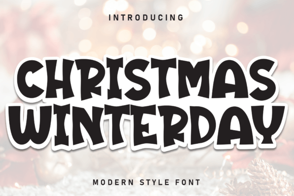 Christmas Winterday: A Warm Script Font for Branding
