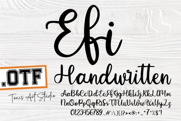 Efi: A Script Font for Editorial Elegance