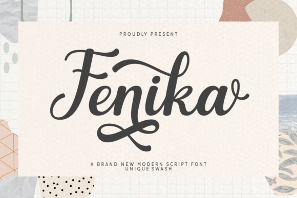 Fenika: A Script Font That Elevates Brand Campaigns