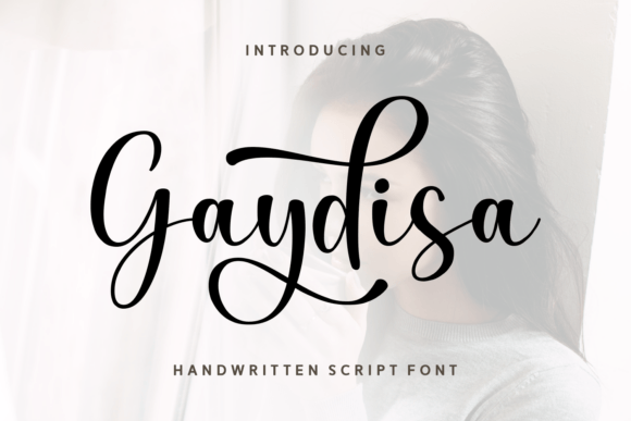 Gaydisa: A Script Font for Editorial Elegance