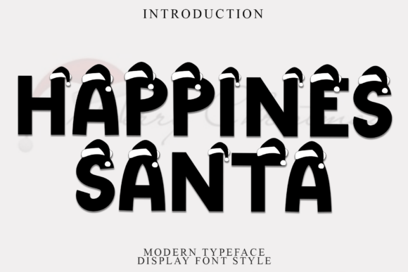 Happines Santa: A Script Font for Editorial Elegance