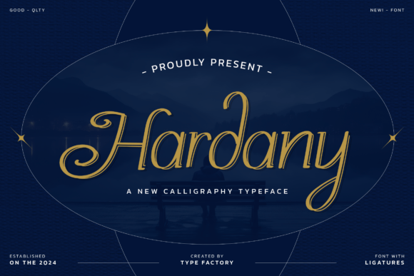 Hardany: A Script Font with Grace and Character