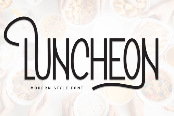 Luncheon: A Handwritten Font for Digital Design