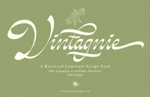 Vintagnie: The Timeless Script Font for Modern Marketing