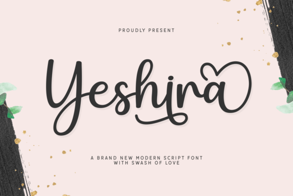 Yeshira: A Script Font for Campaigns That Speak with Heart